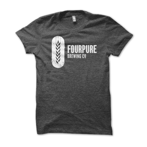 Triblend logo tee