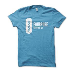 Triblend logo tee